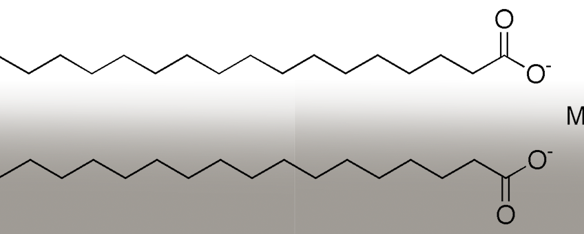 graphic representation of magnesium stearate compound